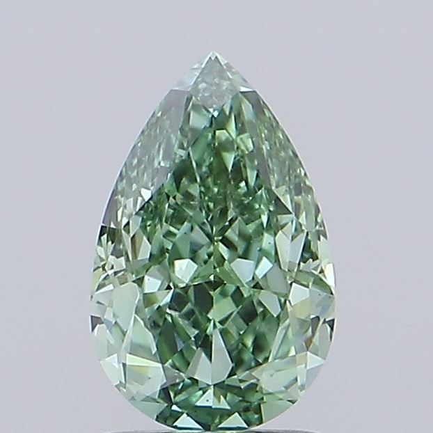 Loose Diamond - PEAR 2.09ct Fancy Vivid Green VS1: Loose Diamond - PEAR 2.09ct Fancy Vivid Green VS1 Source: This is a real non-mined Diamond that has been grown in a lab Shape: PEAR Carats: 2.09 Color: Fancy Vivid Green Certification: IGI Video: