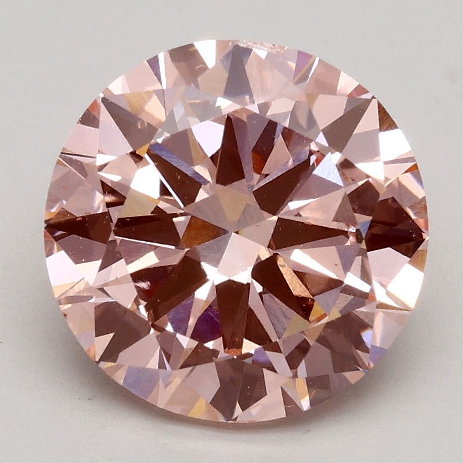 Loose Diamond - ROUND 3.0ct Fancy Intense Pink SI1: Loose Diamond - ROUND 3.0ct Fancy Intense Pink SI1 Source: This is a real non-mined Diamond that has been grown in a lab Shape: ROUND Carats: 3.0 Color: Fancy Intense Pink Certification: IGI Video: