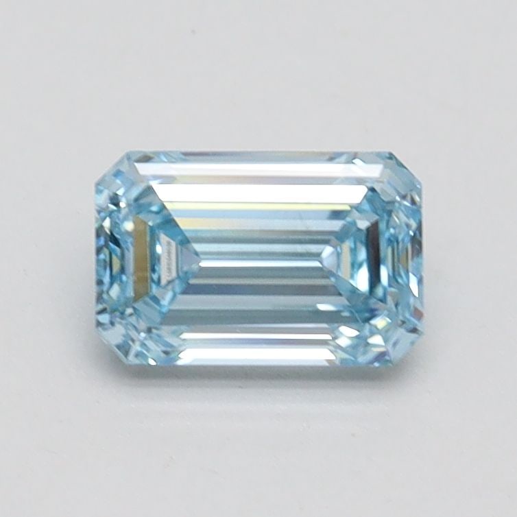 Loose Diamond - EMERALD 0.8ct Fancy Intense Blue VS1: Loose Diamond - EMERALD 0.8ct Fancy Intense Blue VS1 Source: This is a real non-mined Diamond that has been grown in a lab Shape: EMERALD Carats: 0.8 Color: Fancy Intense Blue Certification: IGI Video