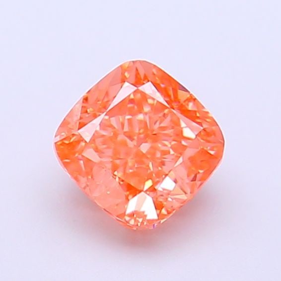 Loose Diamond - CUSHION BRILLIANT 1.02ct Fancy Vivid Orange VS1: Loose Diamond - CUSHION BRILLIANT 1.02ct Fancy Vivid Orange VS1 Source: This is a real non-mined Diamond that has been grown in a lab Shape: CUSHION BRILLIANT Carats: 1.02 Color: Fancy Vivid Orange Ce