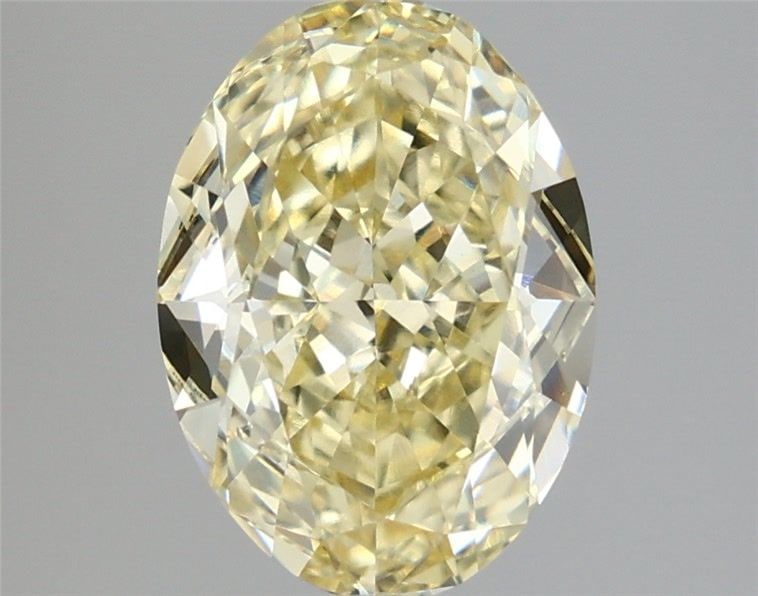 Loose Diamond - OVAL 4.0ct Fancy Yellow VVS2: Loose Diamond - OVAL 4.0ct Fancy Yellow VVS2 Source: This is a real non-mined Diamond that has been grown in a lab Shape: OVAL Carats: 4.0 Color: Fancy Yellow Certification: IGI Video: