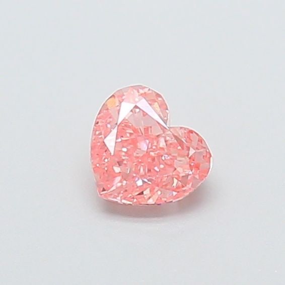 Loose Diamond - HEART 0.43ct Fancy Vivid Pink VS1: Loose Diamond - HEART 0.43ct Fancy Vivid Pink VS1 Source: This is a real non-mined Diamond that has been grown in a lab Shape: HEART Carats: 0.43 Color: Fancy Vivid Pink Certification: IGI Additional 