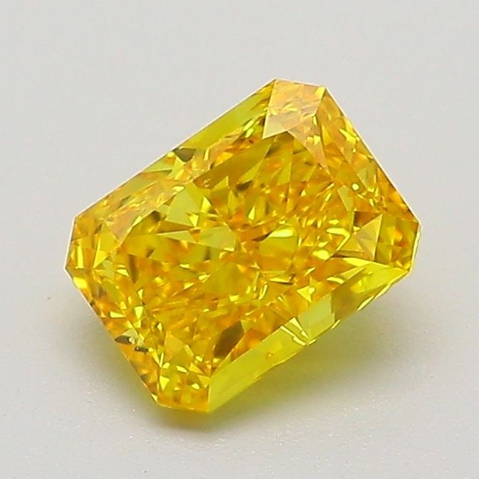 Loose Diamond - RADIANT 0.99ct Fancy Vivid Yellow VS1: Loose Diamond - RADIANT 0.99ct Fancy Vivid Yellow VS1 Source: This is a real non-mined Diamond that has been grown in a lab Shape: RADIANT Carats: 0.99 Color: Fancy Vivid Yellow Certification: IGI Add