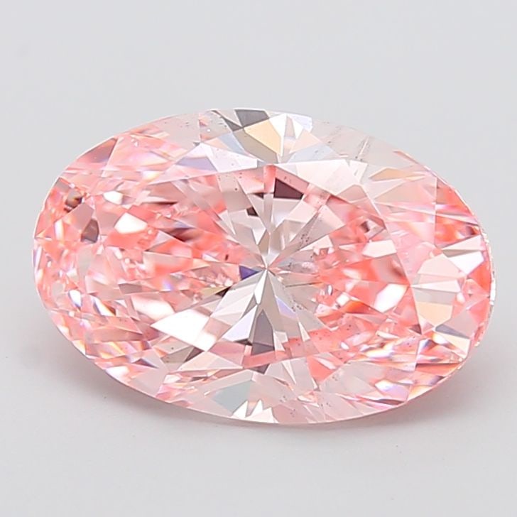 Loose Diamond - OVAL 5.0ct Fancy Vivid Pink VS2: Loose Diamond - OVAL 5.0ct Fancy Vivid Pink VS2 Source: This is a real non-mined Diamond that has been grown in a lab Shape: OVAL Carats: 5.0 Color: Fancy Vivid Pink Certification: IGI Video: