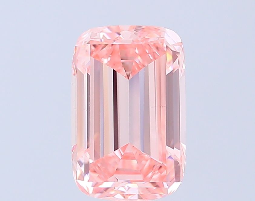 Loose Diamond - CUSHION 3.01ct Fancy Intense Pink VS1: Loose Diamond - CUSHION 3.01ct Fancy Intense Pink VS1 Source: This is a real non-mined Diamond that has been grown in a lab Shape: CUSHION Carats: 3.01 Color: Fancy Intense Pink Certification: IGI Vid