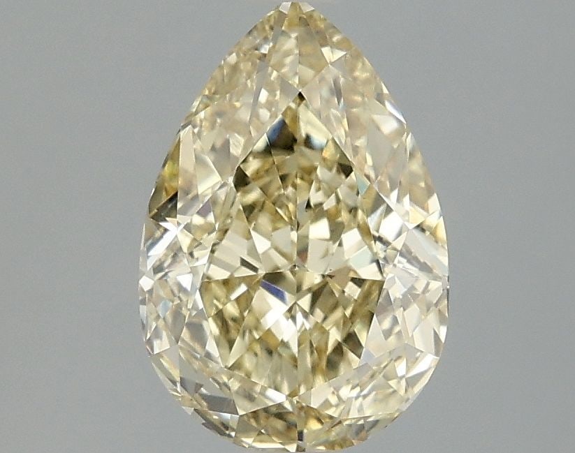 Loose Diamond - PEAR 2.09ct Fancy Intense Yellow VS2: Loose Diamond - PEAR 2.09ct Fancy Intense Yellow VS2 Source: This is a real non-mined Diamond that has been grown in a lab Shape: PEAR Carats: 2.09 Color: Fancy Intense Yellow Certification: IGI Video