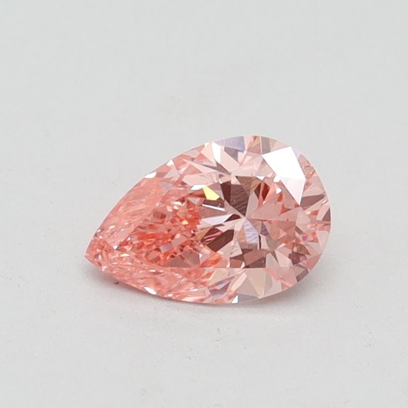 Loose Diamond - PEAR 0.5ct Fancy Vivid Pink VS1: Loose Diamond - PEAR 0.5ct Fancy Vivid Pink VS1 Source: This is a real non-mined Diamond that has been grown in a lab Shape: PEAR Carats: 0.5 Color: Fancy Vivid Pink Certification: IGI Video: Video