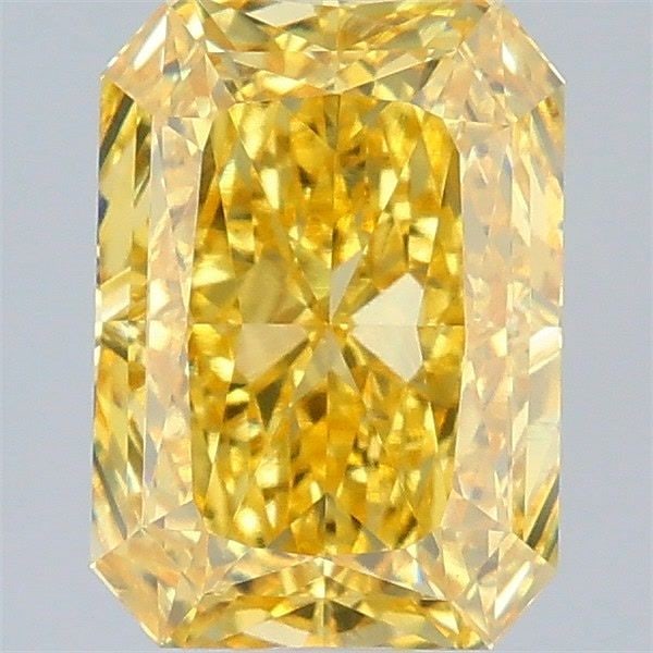 Loose Diamond - RADIANT 3.04ct Fancy Vivid Yellow VS1: Loose Diamond - RADIANT 3.04ct Fancy Vivid Yellow VS1 Source: This is a real non-mined Diamond that has been grown in a lab Shape: RADIANT Carats: 3.04 Color: Fancy Vivid Yellow Certification: IGI Vid