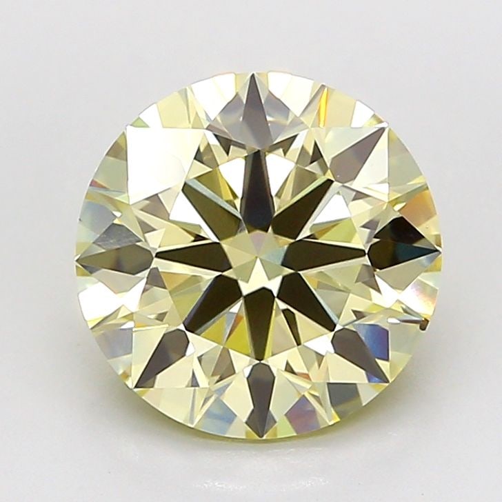Ideal Loose Diamond - ROUND 3.5ct Fancy Light Yellow VS2: Ideal Loose Diamond - ROUND 3.5ct Fancy Light Yellow VS2 Source: This is a real non-mined Diamond that has been grown in a lab Shape: ROUND Carats: 3.5 Color: Fancy Light Yellow Certification: IGI Vid