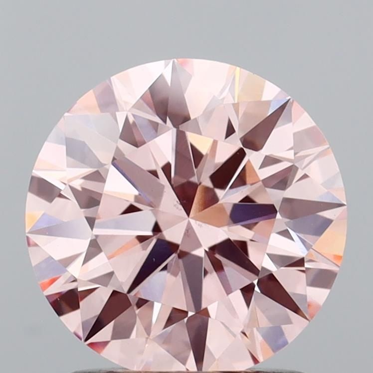 Ideal Loose Diamond - ROUND 1.53ct Fancy Intense Pink VS1: Ideal Loose Diamond - ROUND 1.53ct Fancy Intense Pink VS1 Source: This is a real non-mined Diamond that has been grown in a lab Shape: ROUND Carats: 1.53 Color: Fancy Intense Pink Certification: IGI V