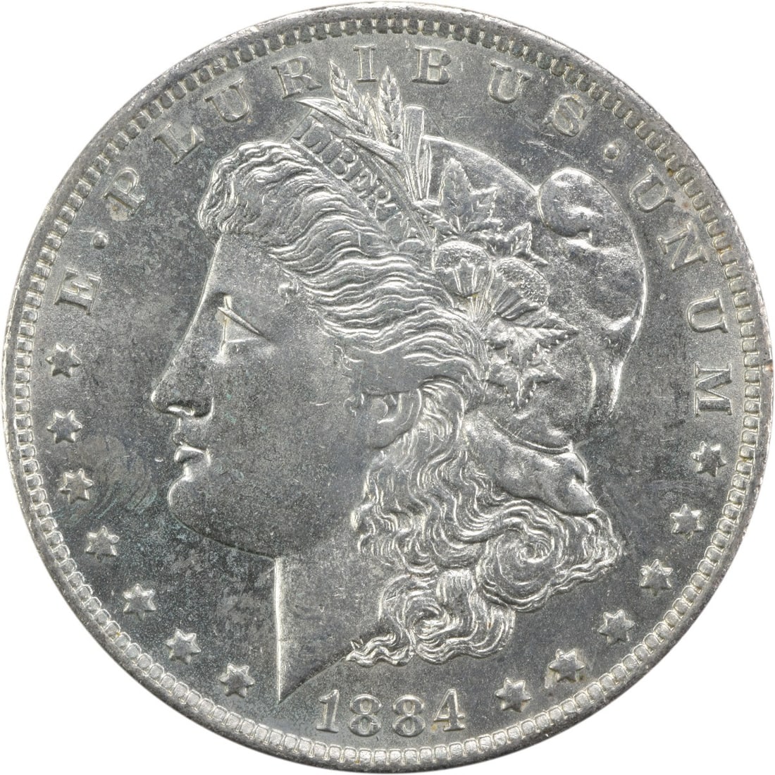 Choice BU 1884-O Silver Morgan Dollar Uncertified New Orleans Mint: Choice BU 1884-O Silver Morgan Dollar Uncertified New Orleans Mint This is an 1884-O Morgan Silver Dollar from the United States, featuring a Choice Brilliant Uncirculated (BU) grade. The coin is unce