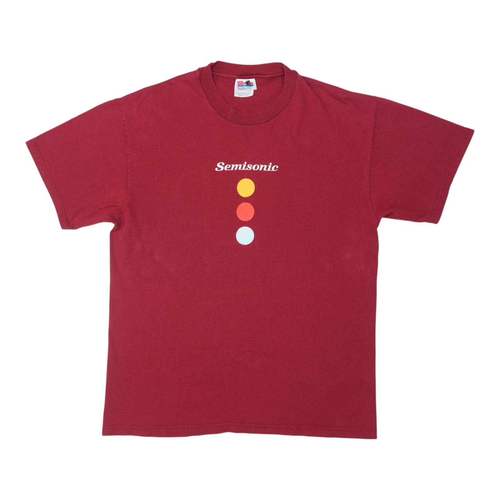 Vintage 1998 Red Semisonic Feeling Strangely Fine Cotton Shirt: Vintage 1998 Red Semisonic Feeling Strangely Fine Cotton Shirt This is an original vintage 1998 Semisonic "Feeling Strangely Fine" shirt featuring front and back graphics. Made from 100% cotton, this 