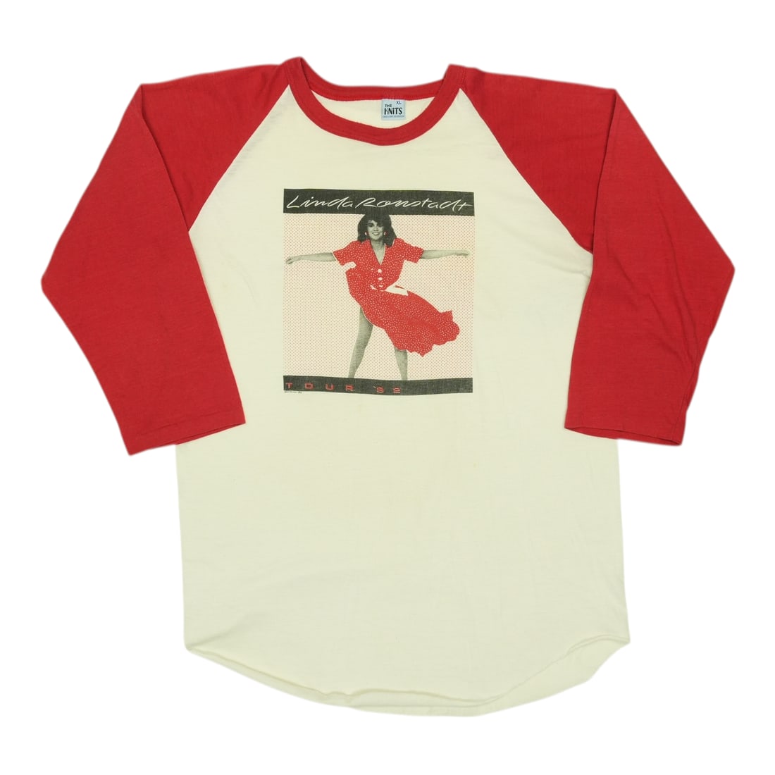 Vintage 1982 Linda Ronstadt Get Closer Concert Tour Jersey Shirt: Vintage 1982 Linda Ronstadt Get Closer Concert Tour Jersey Shirt This is an original vintage 1982 Linda Ronstadt Get Closer Tour jersey shirt, featuring both front and back graphics. The shirt is in g