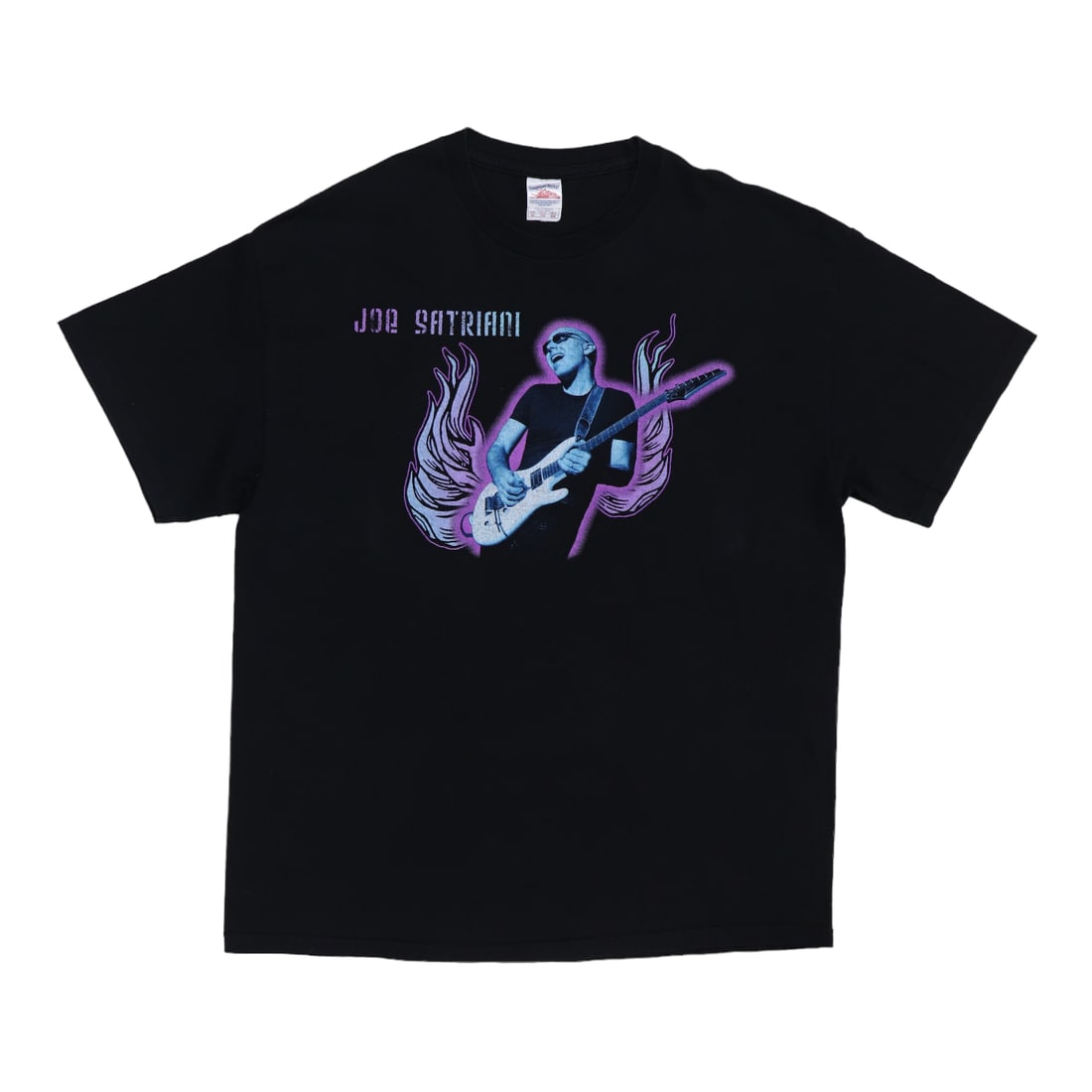 Vintage Black Joe Satriani Surfing With the Alien 1990s Cotton T-Shirt XL: Vintage Black Joe Satriani Surfing With the Alien 1990s Cotton T-Shirt XL This is an original vintage 1990s Joe Satriani "Surfing With the Alien" shirt featuring graphics on both the front and back. M