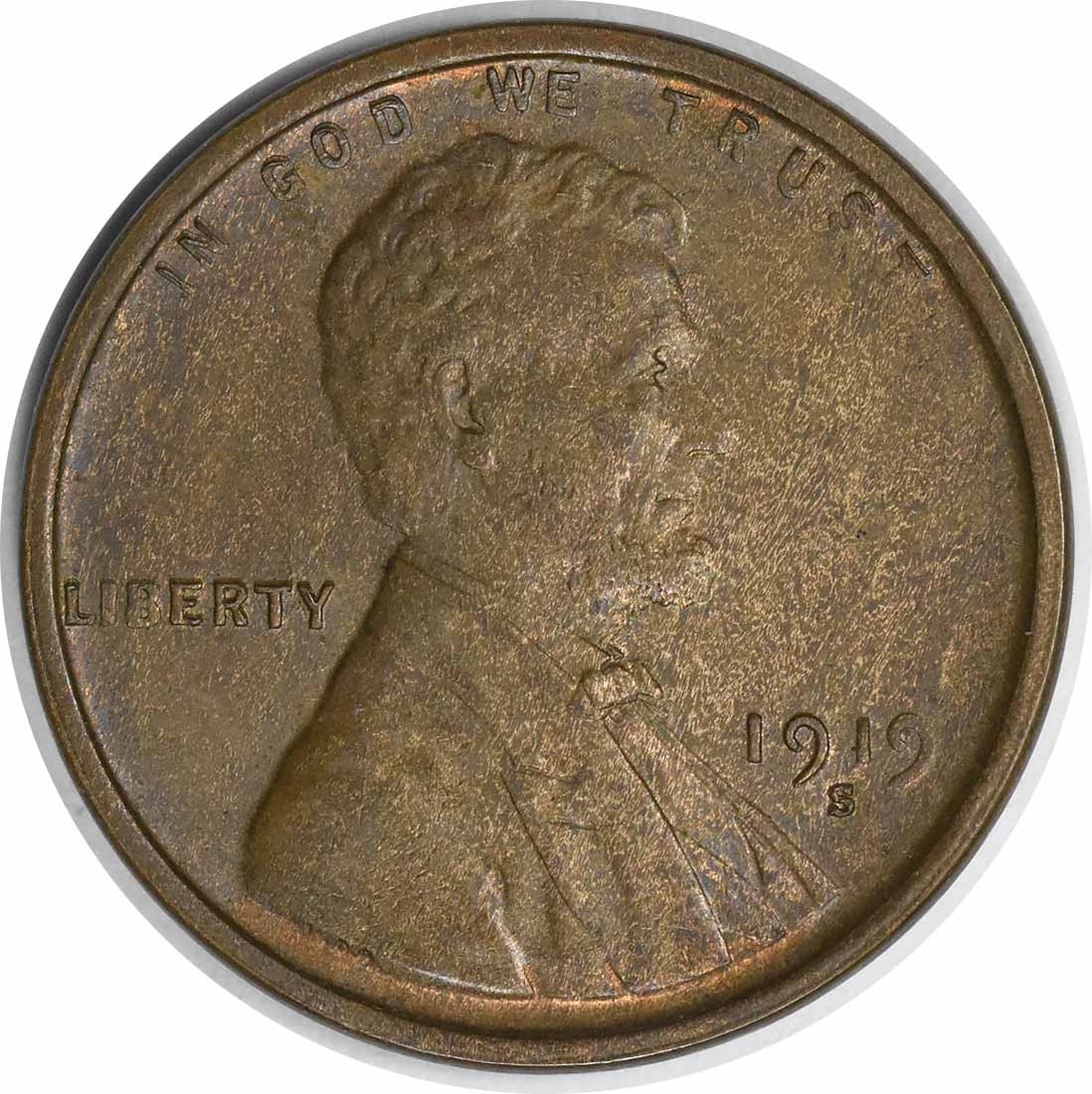 1919-S Lincoln Wheat Cent Choice BU Uncertified Copper Coin: 1919-S Lincoln Wheat Cent Choice BU Uncertified Copper Coin This 1919-S Lincoln Cent is a noteworthy addition for collectors, featuring a beautiful Choice Brilliant Uncirculated (BU) grade. The coin o