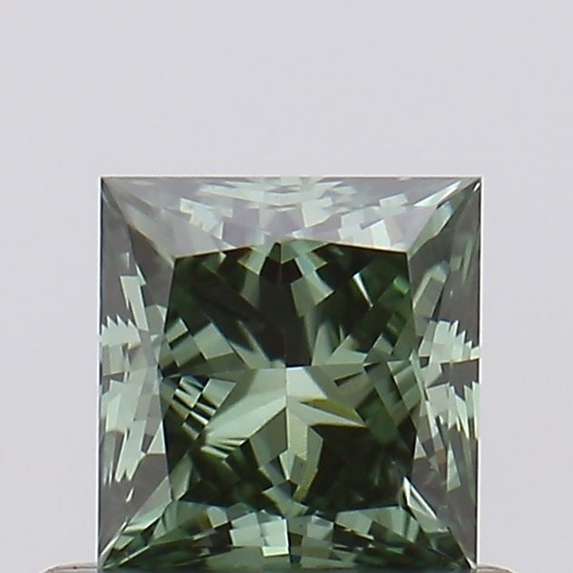 Loose Diamond - PRINCESS 0.51ct Fancy Vivid Green VVS2: Loose Diamond - PRINCESS 0.51ct Fancy Vivid Green VVS2 Source: This is a real non-mined Diamond that has been grown in a lab Shape: PRINCESS Carats: 0.51 Color: Fancy Vivid Green Certification: NONE V