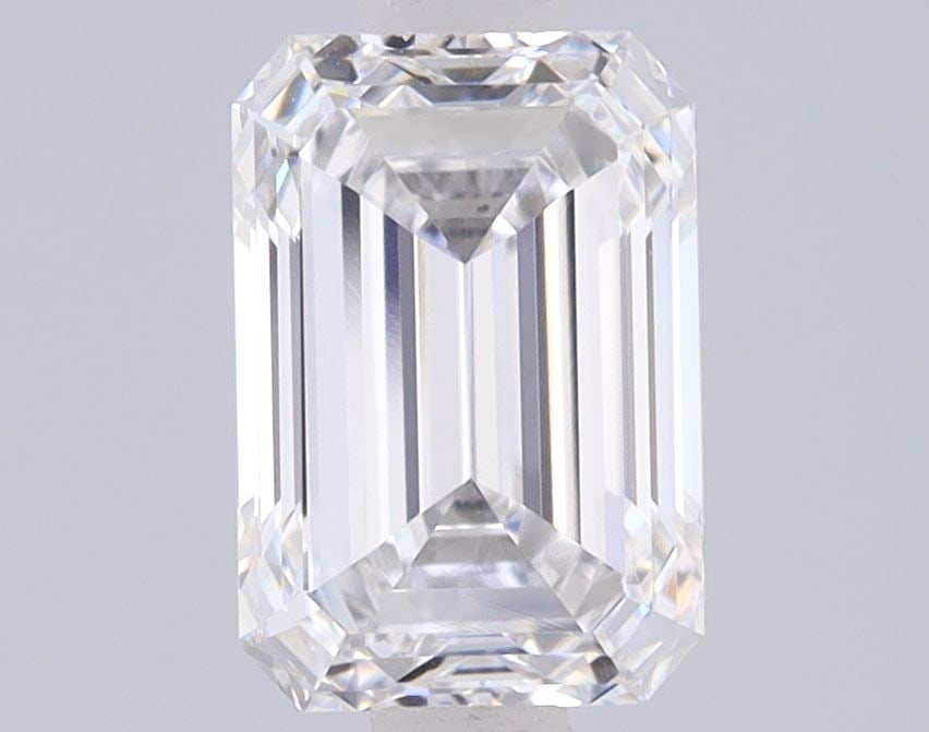 Loose Diamond - EMERALD 1.56ct E IF: Loose Diamond - EMERALD 1.56ct E IF Source: This is a real non-mined Diamond that has been grown in a lab Shape: EMERALD Carats: 1.56 Color: E Clarity: IF Certification: IGI Video: