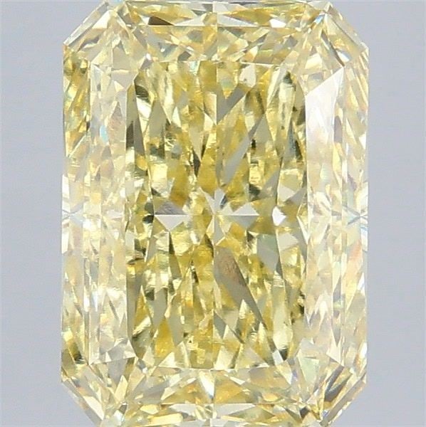 Loose Diamond - RADIANT 4.59ct Fancy Intense Yellow VS1: Loose Diamond - RADIANT 4.59ct Fancy Intense Yellow VS1 Source: This is a real non-mined Diamond that has been grown in a lab Shape: RADIANT Carats: 4.59 Color: Fancy Intense Yellow Certification: IGI