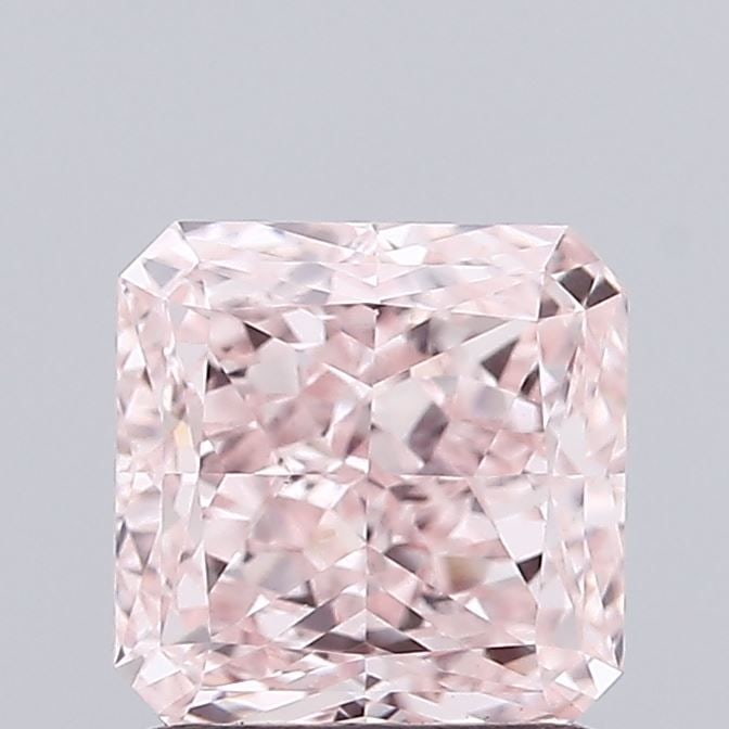 Loose Diamond - SQUARE RADIANT 1.45ct Fancy Intense Pink VS1: Loose Diamond - SQUARE RADIANT 1.45ct Fancy Intense Pink VS1 Source: This is a real non-mined Diamond that has been grown in a lab Shape: SQUARE RADIANT Carats: 1.45 Color: Fancy Intense Pink Certific