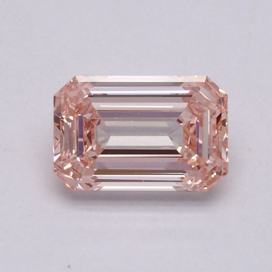 Loose Diamond - EMERALD 1.09ct Fancy Pink VS1: Loose Diamond - EMERALD 1.09ct Fancy Pink VS1 Source: This is a real non-mined Diamond that has been grown in a lab Shape: EMERALD Carats: 1.09 Color: Fancy Pink Certification: IGI Video: