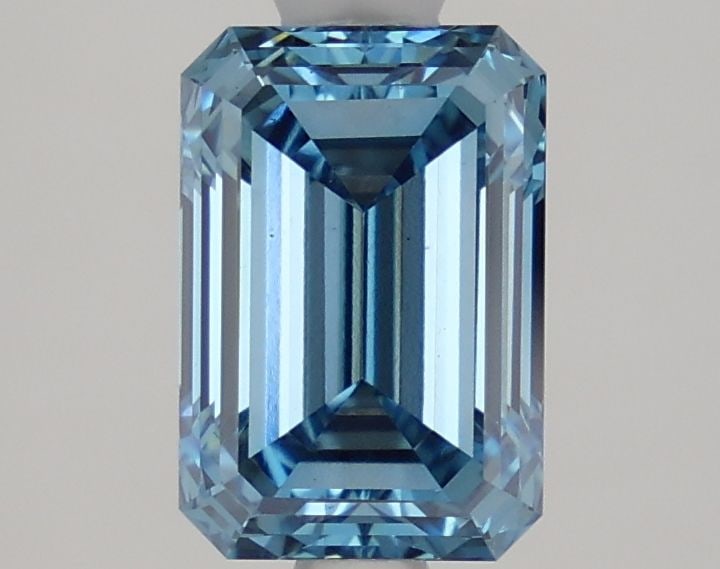 Loose Diamond - EMERALD 1.91ct Fancy Vivid Blue VS1: Loose Diamond - EMERALD 1.91ct Fancy Vivid Blue VS1 Source: This is a real non-mined Diamond that has been grown in a lab Shape: EMERALD Carats: 1.91 Color: Fancy Vivid Blue Certification: NONE Video: