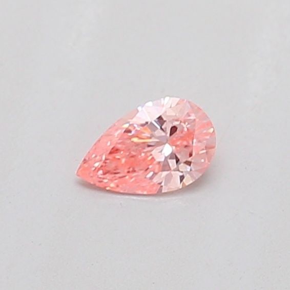 Loose Diamond - PEAR 0.14ct Fancy Vivid Pink VS1: Loose Diamond - PEAR 0.14ct Fancy Vivid Pink VS1 Source: This is a real non-mined Diamond that has been grown in a lab Shape: PEAR Carats: 0.14 Color: Fancy Vivid Pink Certification: IGI Additional im