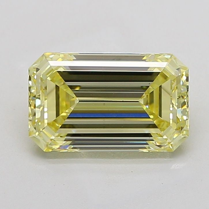 Loose Diamond - EMERALD 5.05ct Fancy Yellow VS1: Loose Diamond - EMERALD 5.05ct Fancy Yellow VS1 Source: This is a real non-mined Diamond that has been grown in a lab Shape: EMERALD Carats: 5.05 Color: Fancy Yellow Certification: IGI Video: