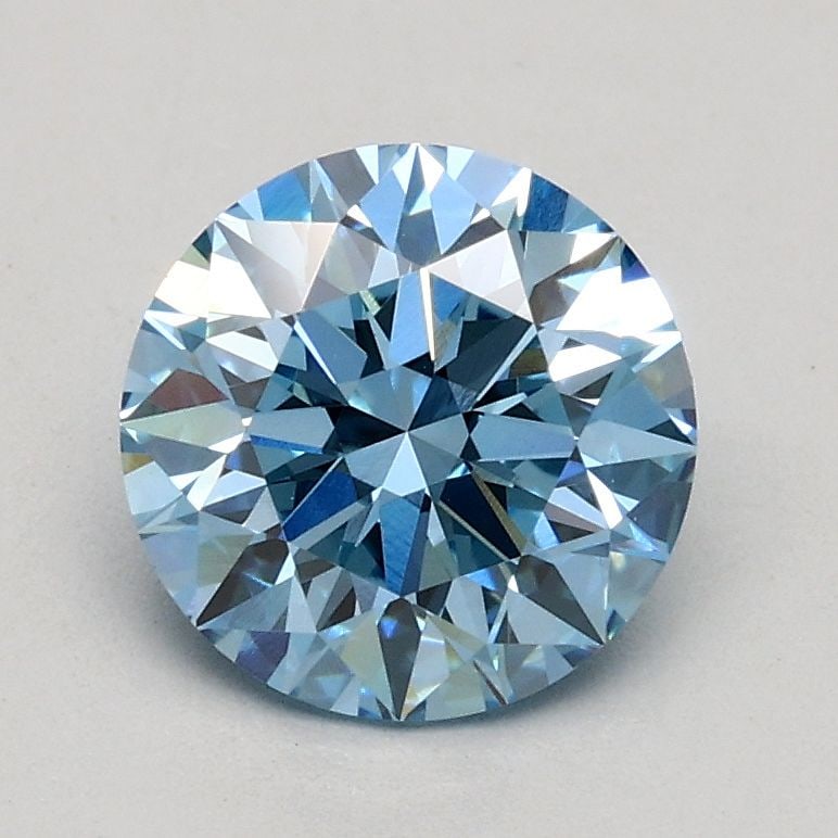 Loose Diamond - ROUND 1.01ct Fancy Intense Blue VVS2: Loose Diamond - ROUND 1.01ct Fancy Intense Blue VVS2 Source: This is a real non-mined Diamond that has been grown in a lab Shape: ROUND Carats: 1.01 Color: Fancy Intense Blue Certification: IGI Video: