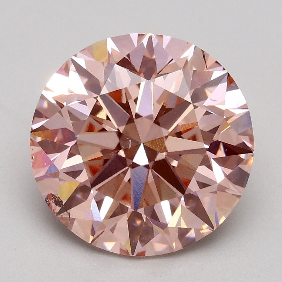 Loose Diamond - ROUND 3.02ct Fancy Intense Pink SI1: Loose Diamond - ROUND 3.02ct Fancy Intense Pink SI1 Source: This is a real non-mined Diamond that has been grown in a lab Shape: ROUND Carats: 3.02 Color: Fancy Intense Pink Certification: IGI Video: