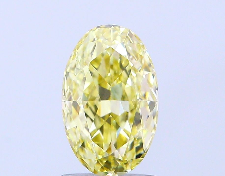 Loose Diamond - OVAL 1.91ct Fancy Intense Yellow VVS2: Loose Diamond - OVAL 1.91ct Fancy Intense Yellow VVS2 Source: This is a real non-mined Diamond that has been grown in a lab Shape: OVAL Carats: 1.91 Color: Fancy Intense Yellow Certification: IGI Vide