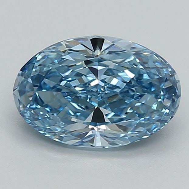 Loose Diamond - OVAL 0.88ct Fancy Vivid Blue VS1: Loose Diamond - OVAL 0.88ct Fancy Vivid Blue VS1 Source: This is a real non-mined Diamond that has been grown in a lab Shape: OVAL Carats: 0.88 Color: Fancy Vivid Blue Certification: NONE Additional i