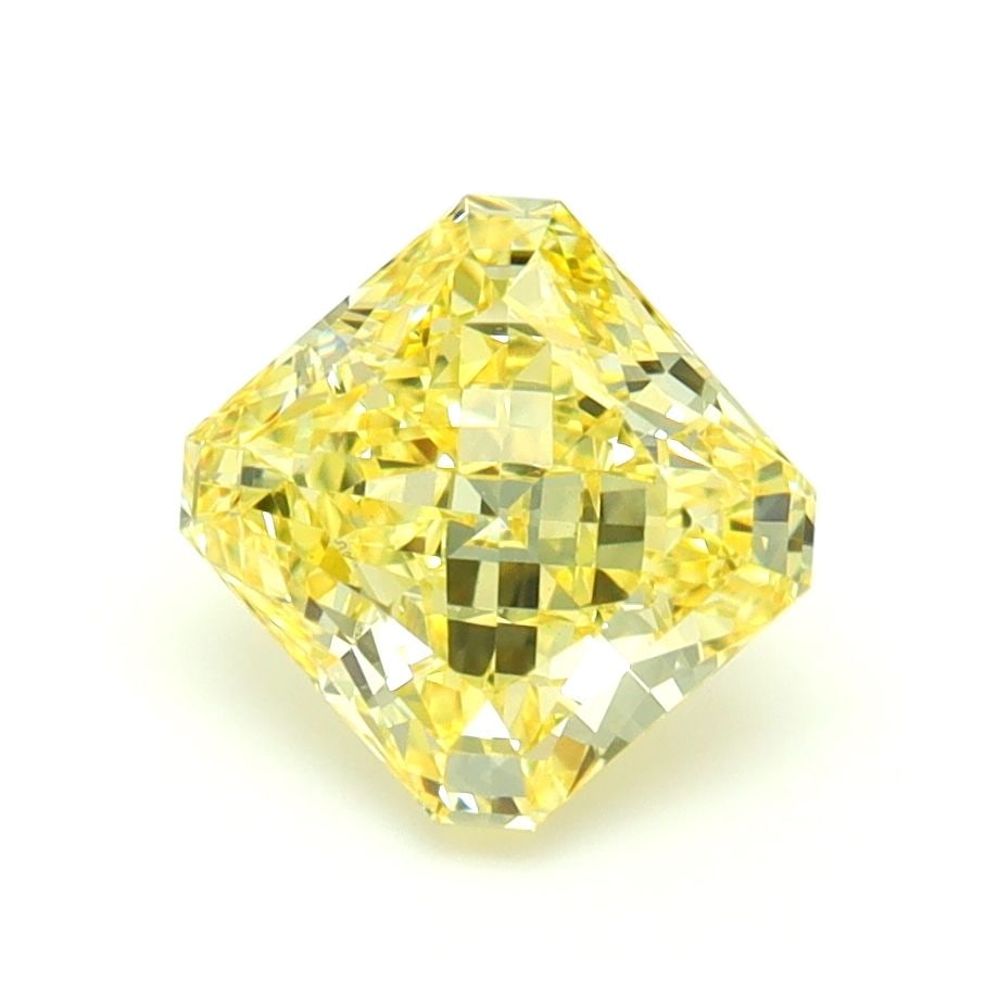 Loose Diamond - SQUARE RADIANT 1.51ct Fancy Intense Yellow VS1: Loose Diamond - SQUARE RADIANT 1.51ct Fancy Intense Yellow VS1 Source: This is a real non-mined Diamond that has been grown in a lab Shape: SQUARE RADIANT Carats: 1.51 Color: Fancy Intense Yellow Cert