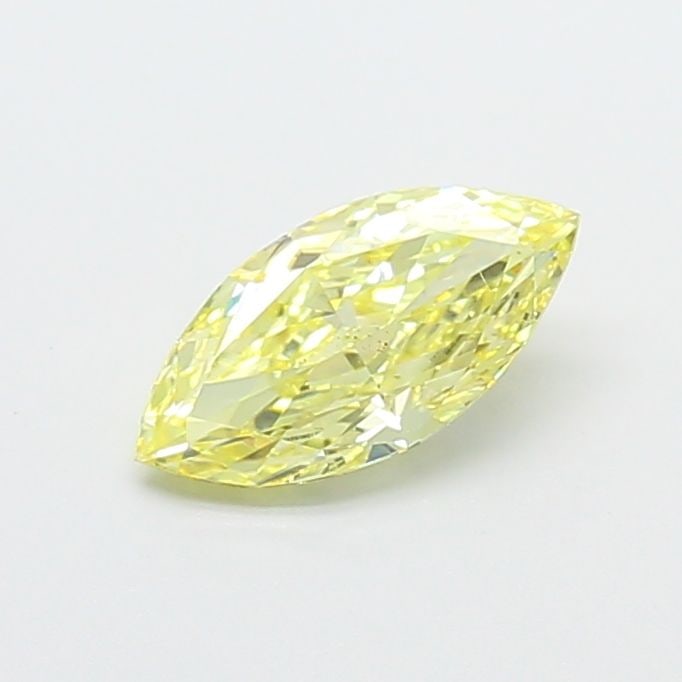 Loose Diamond - MARQUISE 0.97ct Fancy Intense Yellow VS2: Loose Diamond - MARQUISE 0.97ct Fancy Intense Yellow VS2 Source: This is a real non-mined Diamond that has been grown in a lab Shape: MARQUISE Carats: 0.97 Color: Fancy Intense Yellow Certification: I