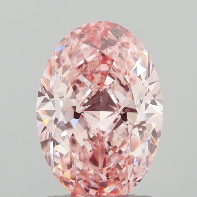 Loose Diamond - OVAL 1.54ct Fancy Intense Pink VVS2: Loose Diamond - OVAL 1.54ct Fancy Intense Pink VVS2 Source: This is a real non-mined Diamond that has been grown in a lab Shape: OVAL Carats: 1.54 Color: Fancy Intense Pink Certification: IGI Video: