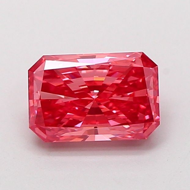 Loose Diamond - RADIANT 1.07ct Fancy Vivid Pink VS1: Loose Diamond - RADIANT 1.07ct Fancy Vivid Pink VS1 Source: This is a real non-mined Diamond that has been grown in a lab Shape: RADIANT Carats: 1.07 Color: Fancy Vivid Pink Certification: IGI Video: