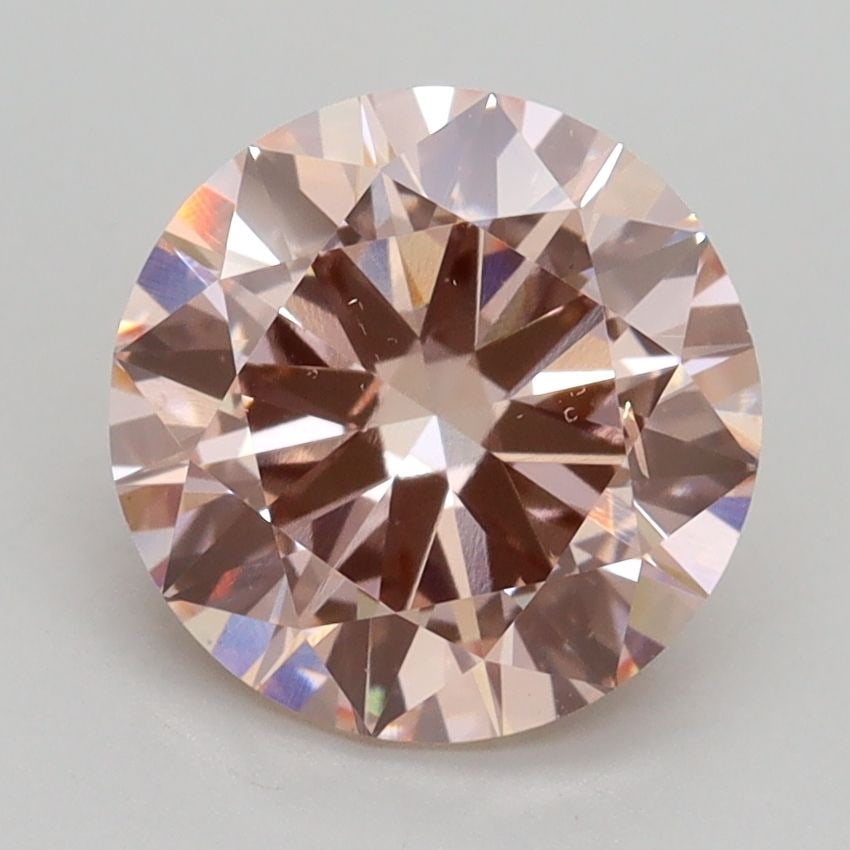 Loose Diamond - ROUND 2.4ct Fancy Pink SI1: Loose Diamond - ROUND 2.4ct Fancy Pink SI1 Source: This is a real non-mined Diamond that has been grown in a lab Shape: ROUND Carats: 2.4 Color: Fancy Pink Certification: IGI Video:
