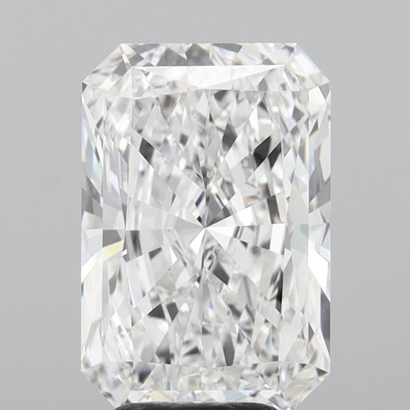 Loose Diamond - RADIANT 5.02ct E VVS2: Loose Diamond - RADIANT 5.02ct E VVS2 Source: This is a real non-mined Diamond that has been grown in a lab Shape: RADIANT Carats: 5.02 Color: E Clarity: VVS2 Certification: IGI Video: