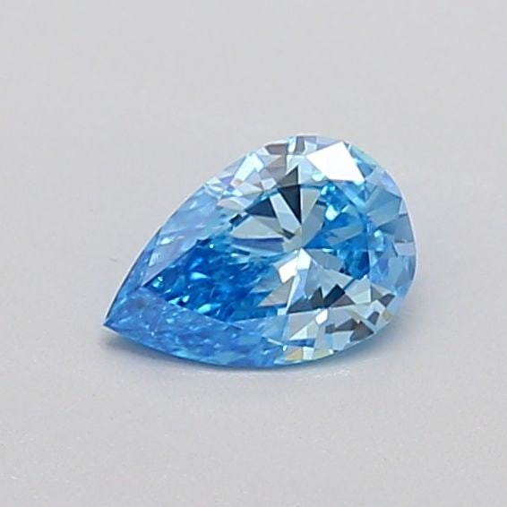 Loose Diamond - PEAR 0.31ct Fancy Vivid Blue VS2: Loose Diamond - PEAR 0.31ct Fancy Vivid Blue VS2 Source: This is a real non-mined Diamond that has been grown in a lab Shape: PEAR Carats: 0.31 Color: Fancy Vivid Blue Certification: IGI Video: Video