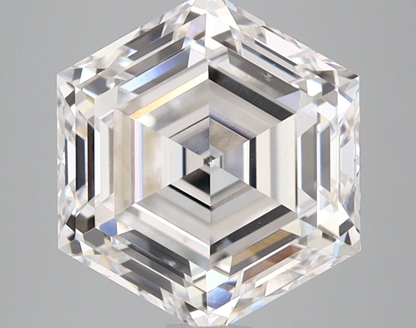 Loose Diamond - HEXAGONAL 3.05ct E VVS2: Loose Diamond - HEXAGONAL 3.05ct E VVS2 Source: This is a real non-mined Diamond that has been grown in a lab Shape: HEXAGONAL Carats: 3.05 Color: E Clarity: VVS2 Certification: IGI Video: