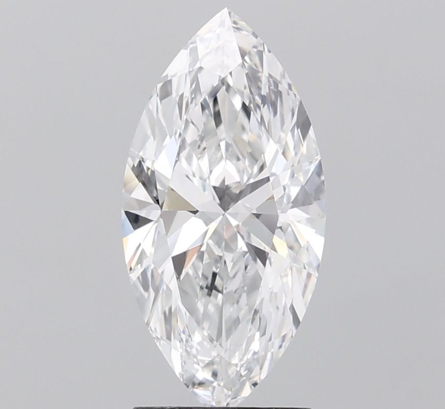 Loose Diamond - MARQUISE 2.01ct E VVS2: Loose Diamond - MARQUISE 2.01ct E VVS2 Source: This is a real non-mined Diamond that has been grown in a lab Shape: MARQUISE Carats: 2.01 Color: E Clarity: VVS2 Certification: IGI Additional images