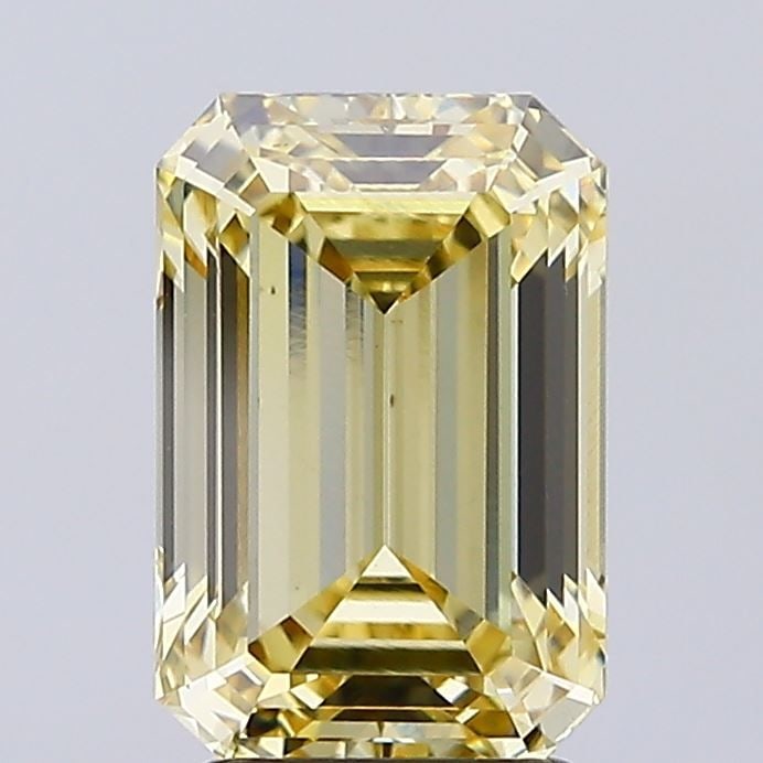 Loose Diamond - EMERALD 3.01ct Fancy Intense Yellow VS1: Loose Diamond - EMERALD 3.01ct Fancy Intense Yellow VS1 Source: This is a real non-mined Diamond that has been grown in a lab Shape: EMERALD Carats: 3.01 Color: Fancy Intense Yellow Certification: NON