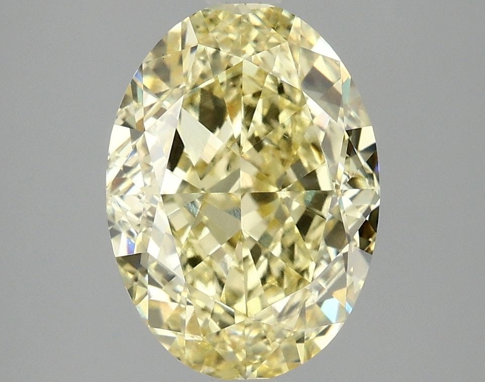 Loose Diamond - OVAL 4.01ct Fancy Intense Yellow VS1: Loose Diamond - OVAL 4.01ct Fancy Intense Yellow VS1 Source: This is a real non-mined Diamond that has been grown in a lab Shape: OVAL Carats: 4.01 Color: Fancy Intense Yellow Certification: IGI Video