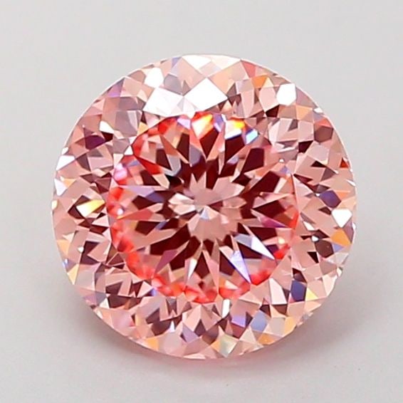 Loose Diamond - ROUND 1.71ct Fancy Intense Pink VS1: Loose Diamond - ROUND 1.71ct Fancy Intense Pink VS1 Source: This is a real non-mined Diamond that has been grown in a lab Shape: ROUND Carats: 1.71 Color: Fancy Intense Pink Certification: IGI Video: