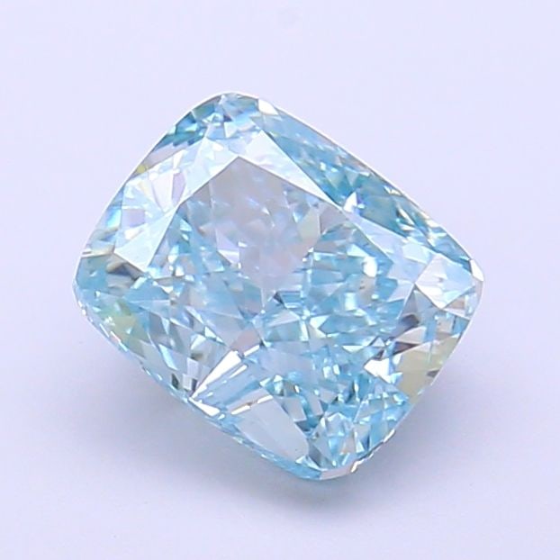 Loose Diamond - CUSHION MODIFIED 1.69ct Fancy Vivid Green VVS2: Loose Diamond - CUSHION MODIFIED 1.69ct Fancy Vivid Green VVS2 Source: This is a real non-mined Diamond that has been grown in a lab Shape: CUSHION MODIFIED Carats: 1.69 Color: Fancy Vivid Green Certi