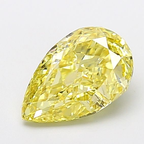 Loose Diamond - PEAR 2.1ct Fancy Intense Yellow VS1: Loose Diamond - PEAR 2.1ct Fancy Intense Yellow VS1 Source: This is a real non-mined Diamond that has been grown in a lab Shape: PEAR Carats: 2.1 Color: Fancy Intense Yellow Certification: IGI Video: