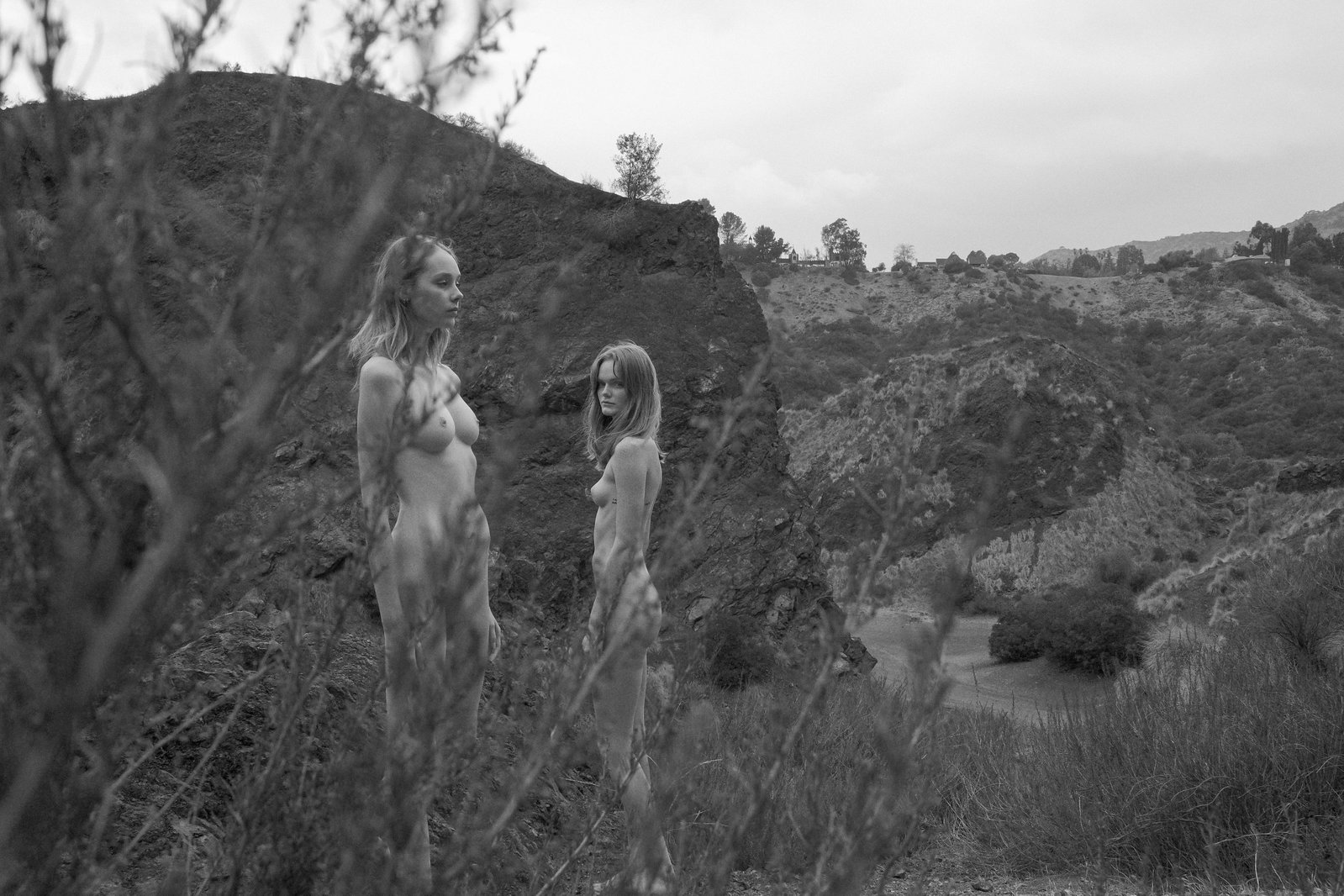Syrens No 2 Black and White Photography by Larsen Sotelo Ed. 1/7 30 x 45: Syrens No 2 Black and White Photography by Larsen Sotelo Ed. 1/7 30 x 45 "Syrens No 2" is a striking black and white photographic work by artist Larsen Sotelo, measuring 30" x 45". This piece showcase