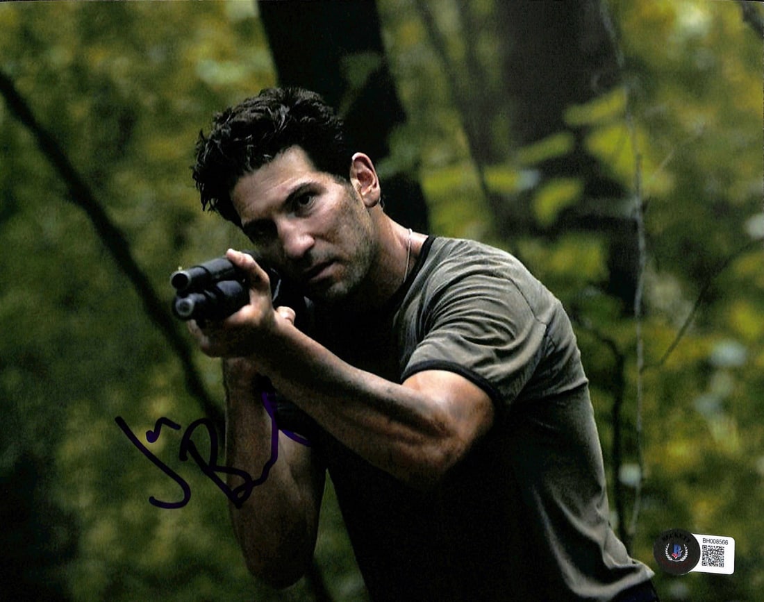 Jon Bernthal Signed 8x10 Shane Walsh The Walking Dead Beckett Certified (1 of 1)