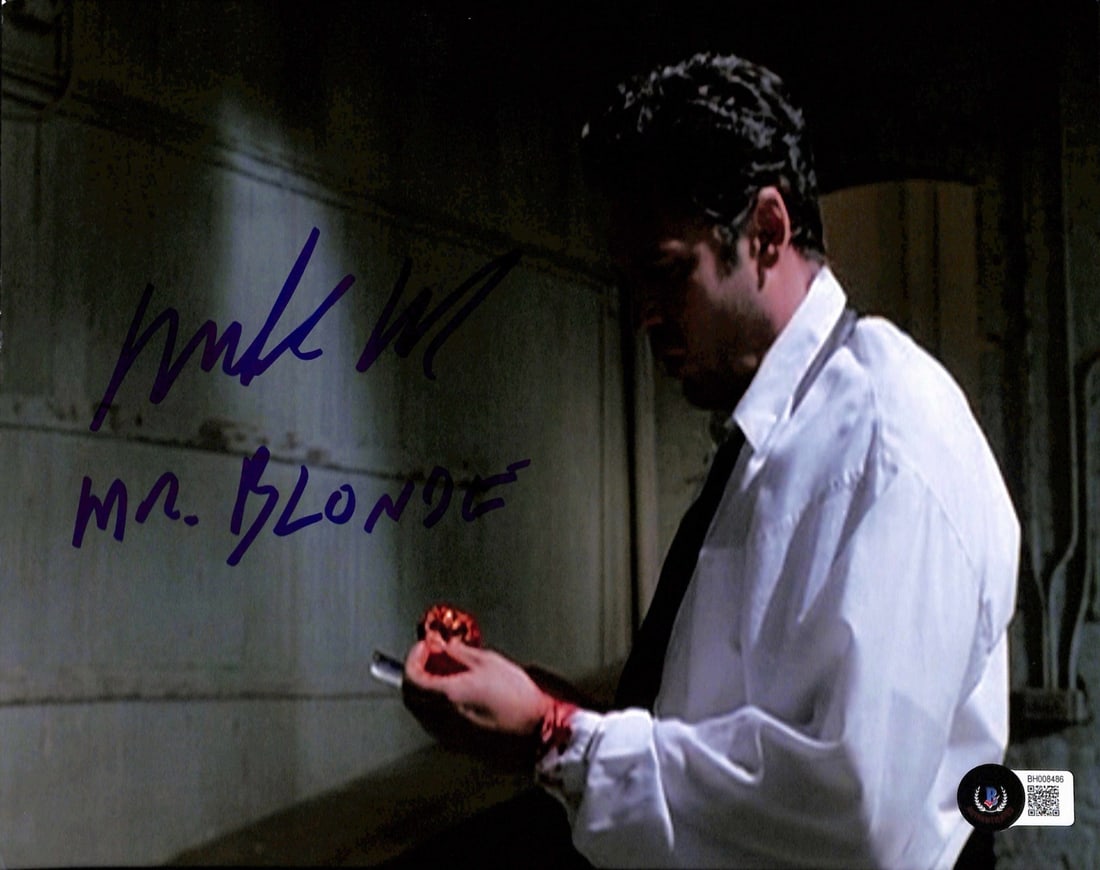 Michael Madsen Signed Mr. Blonde 8x10 Photo BAS Certified (1 of 1)