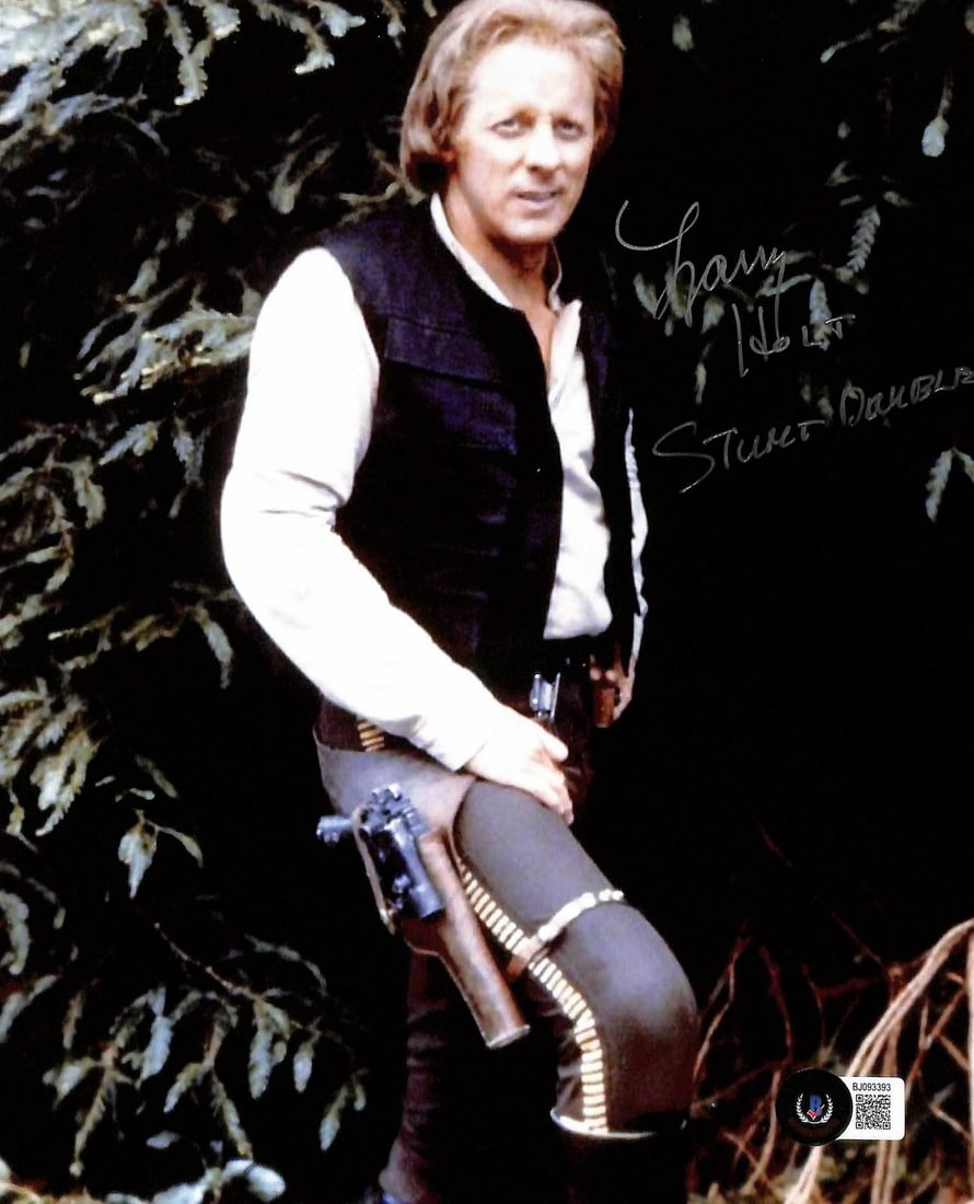 Beckett Authenticated Larry Holt Han Solo Stunt Double 8x10 Photo (1 of 1)