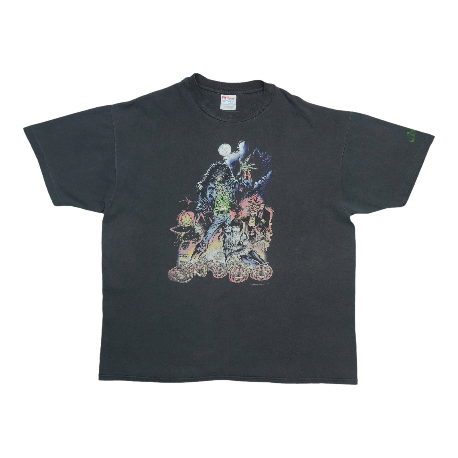 Vintage 1996 Evil Ernie Chaos Comics Black Cotton Shirt XL (1 of 7)